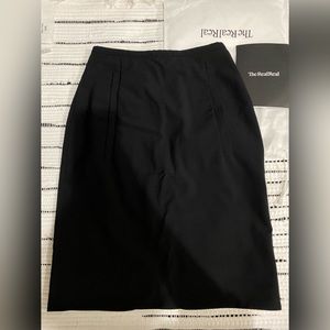 Balenciaga wool knee-length skirt